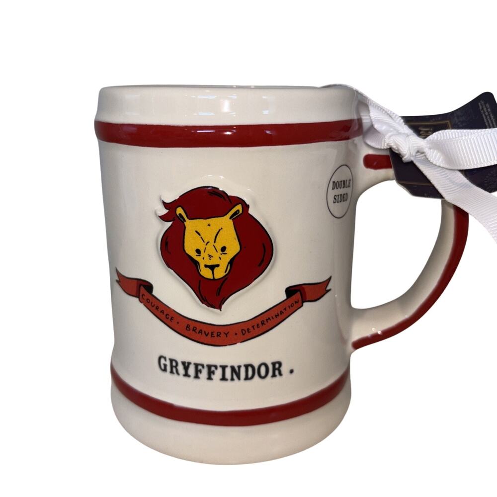 Rae Dunn Harry Potter Hogwarts House Gryffindor Coffee Mug NEW